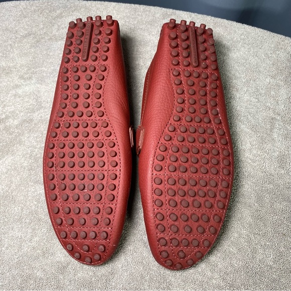 Men’s Louis Vuitton Burgundy Loafers size 8 EUC main image 5